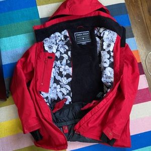 Red Powder Room ski jacket size XL